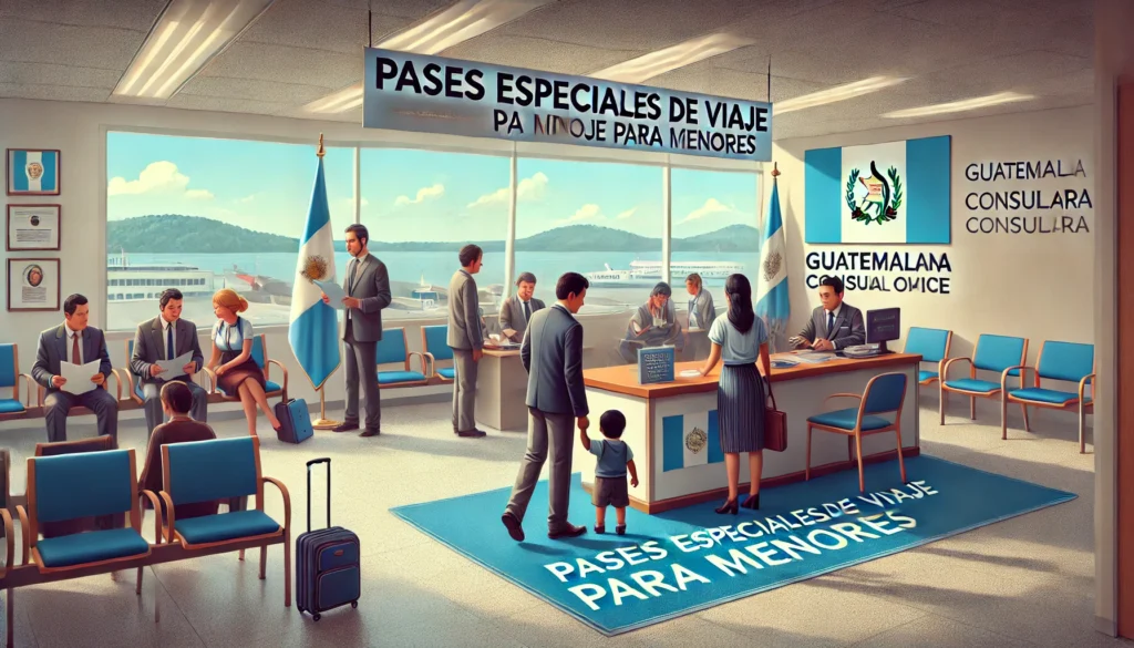 Pases Especiales de Viaje para Menores de Edad